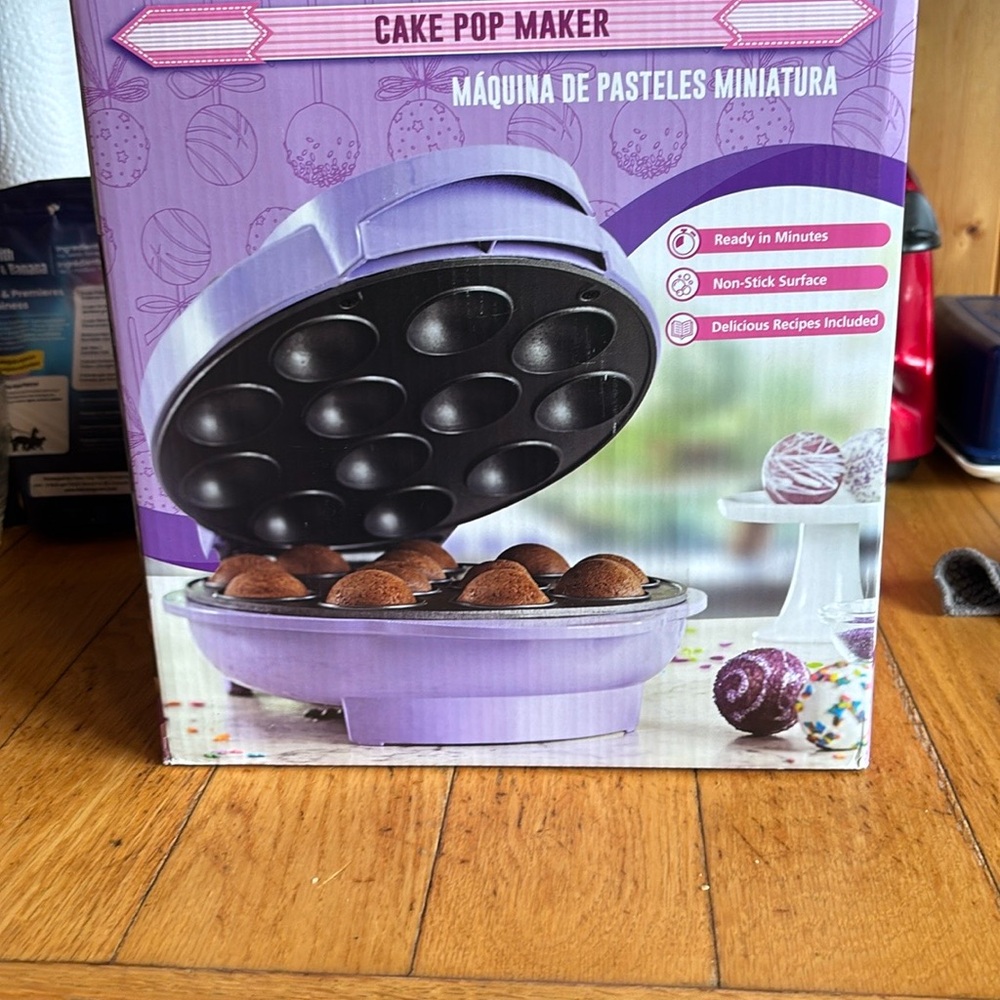 Purple Cake Pop Maker